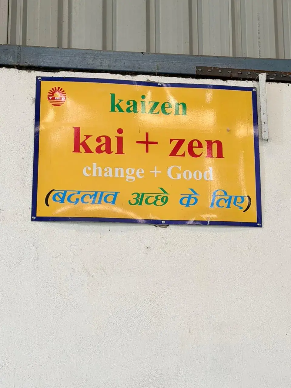 Kaizen continuous-improvement board