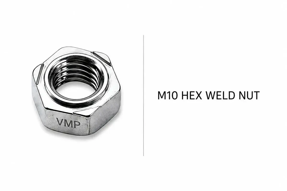 M10 Hex Weld Nuts