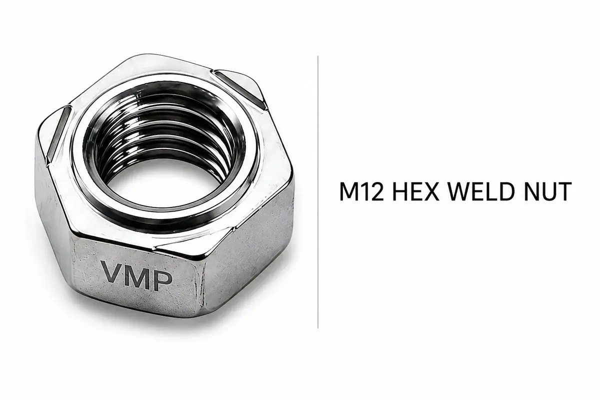 M12 Hex Weld Nuts