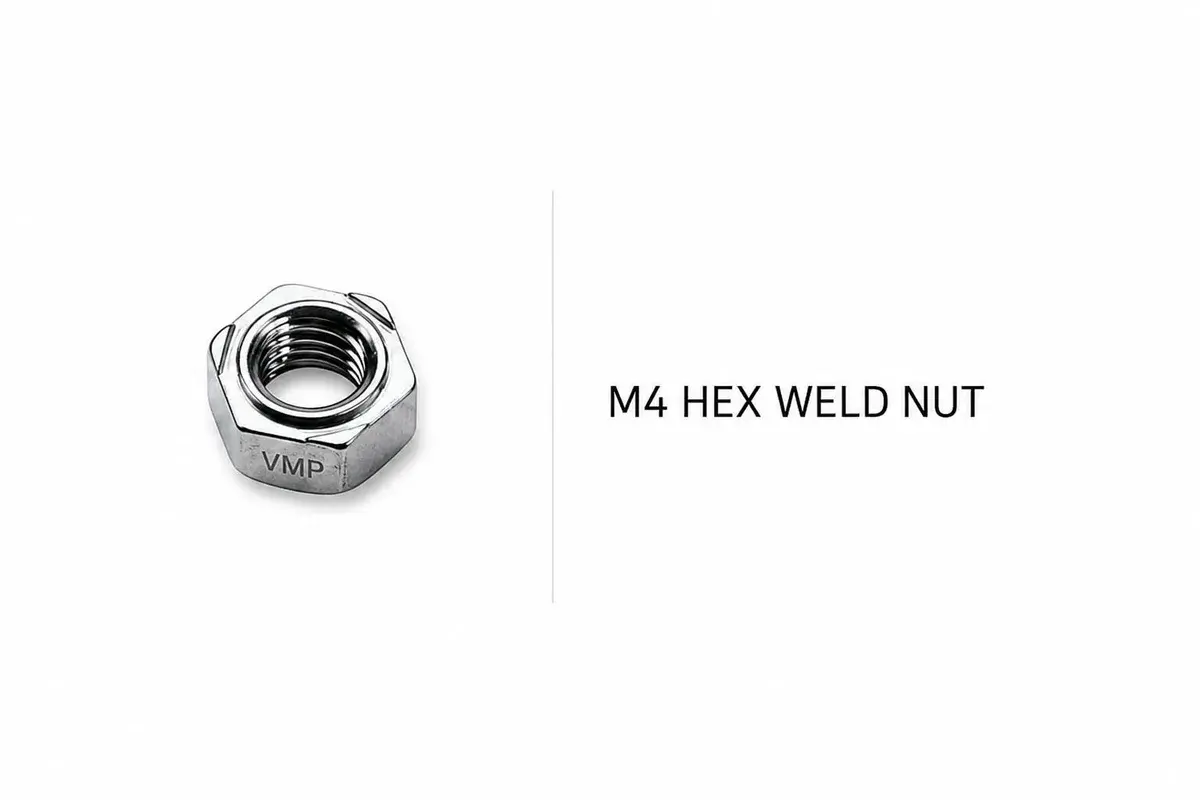M4 Hex Weld Nuts