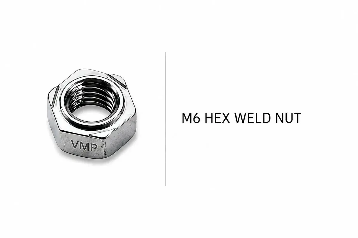 M6 Hex Weld Nuts