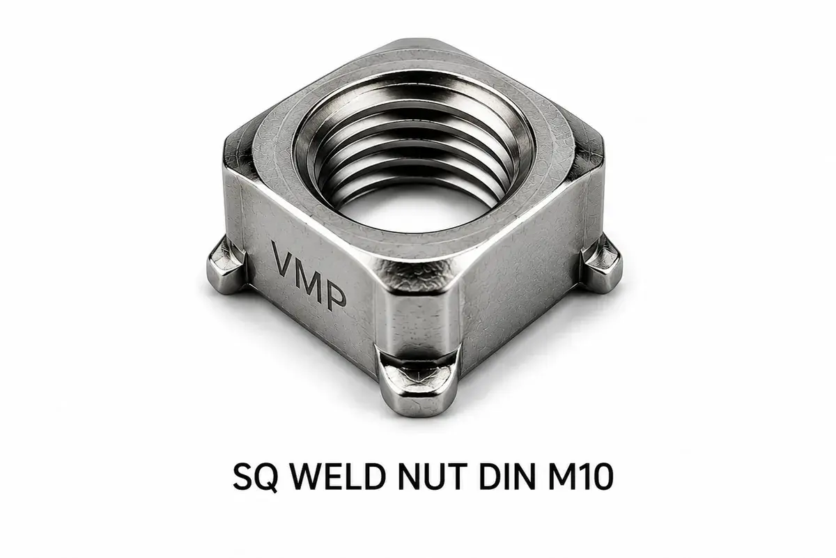 M10 Square Weld Nuts