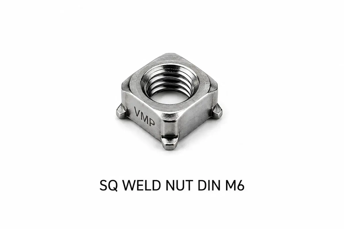 M6 Square Weld Nuts