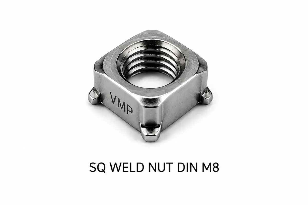M8 Square Weld Nuts